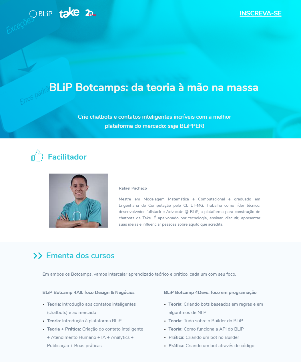 Banner image of BLiP Botcamp course